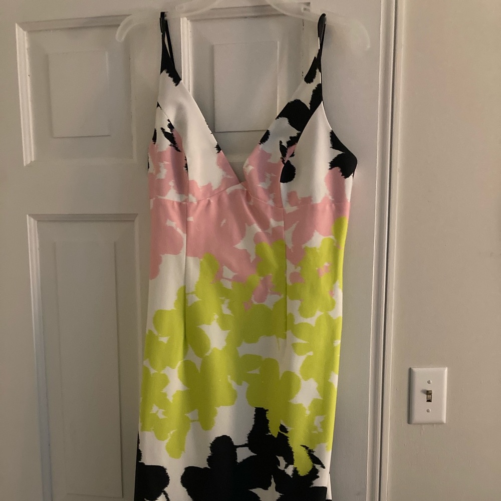 Multicolored stretch dress